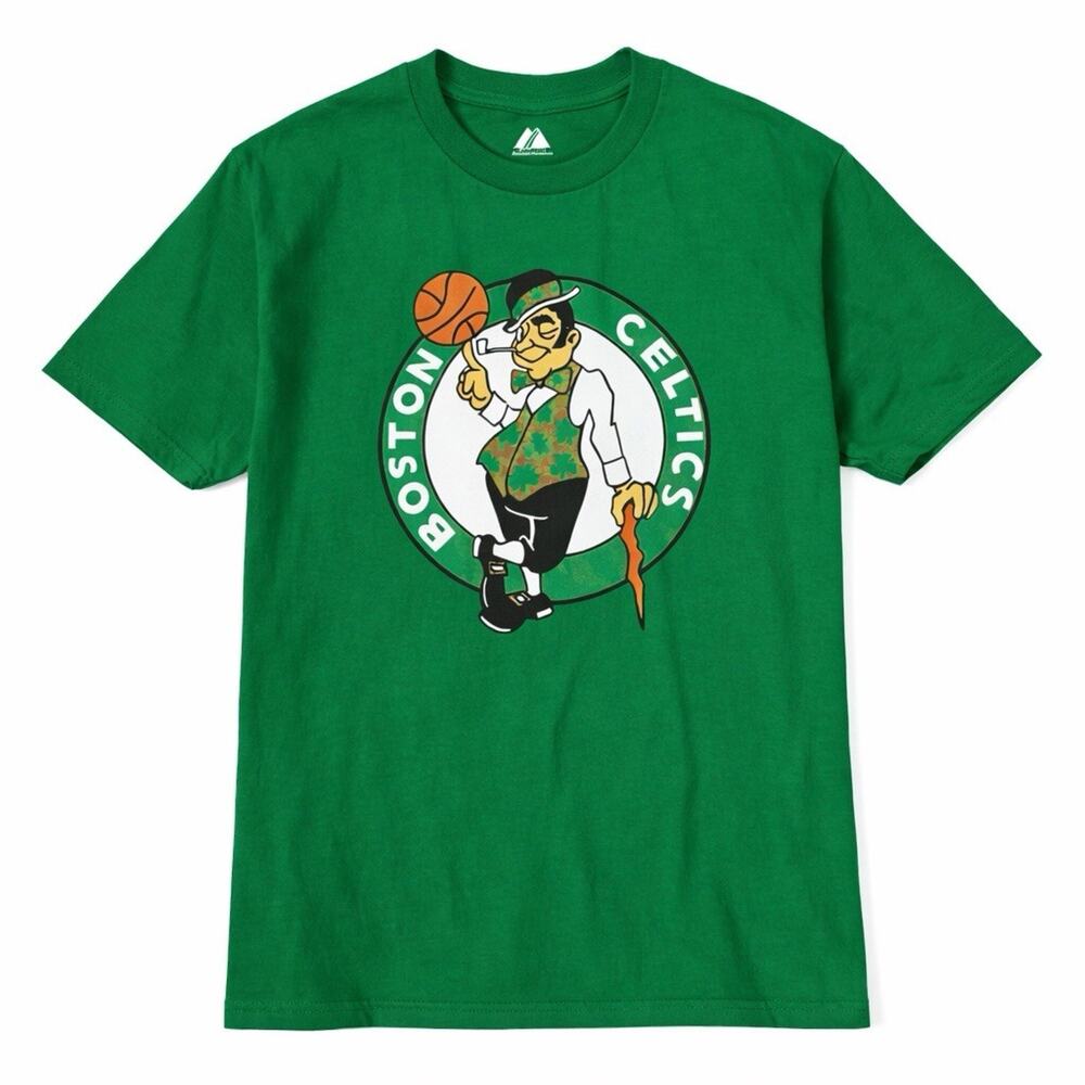 Majestic NBA Boston Celtics Kevin Garnett Shirt Men’s Size Large